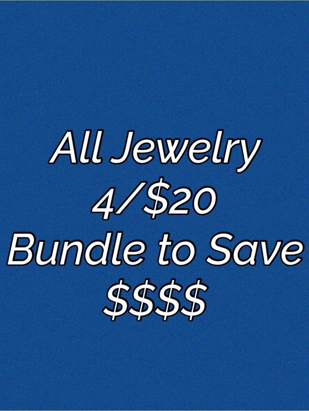 All Jewelry 4/$20 closet closing